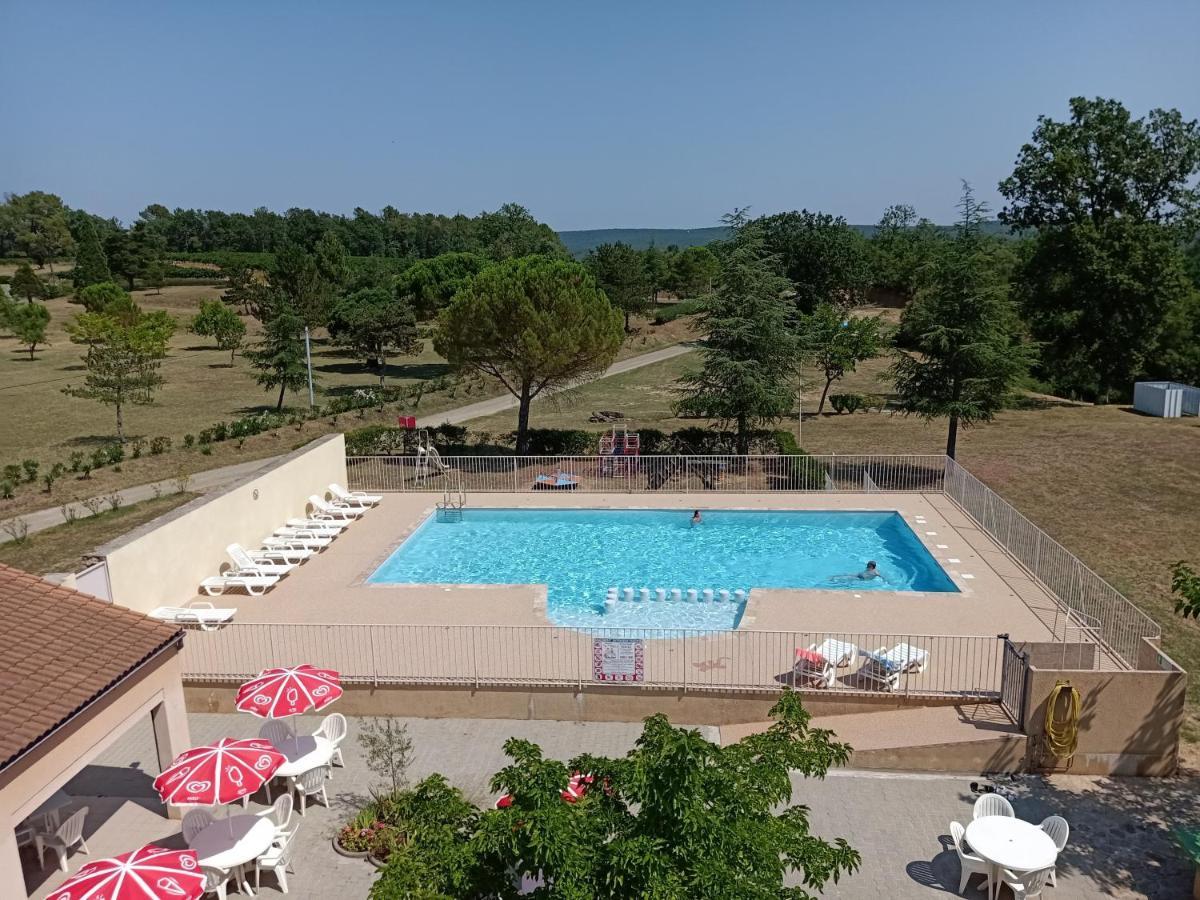 Camping La Rouviere Les Pins Vagnas Esterno foto